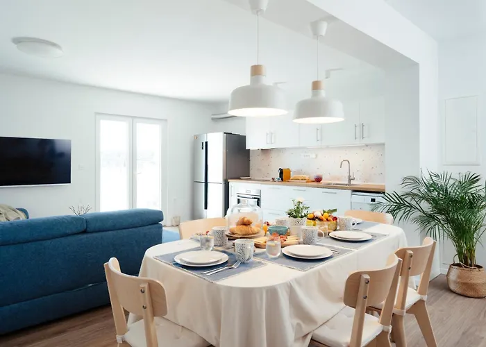 Raza - Beachfront On Rab - Sea View & Private Boat Dock