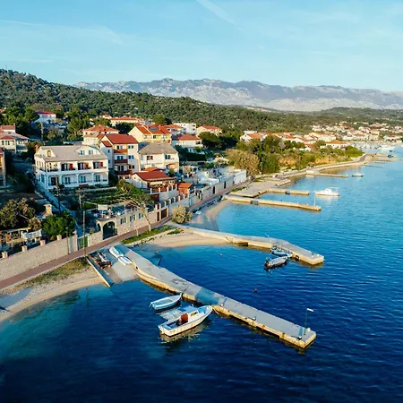 Raza - Beachfront On Rab - Sea View & Private Boat Dock * Barbat na Rabu